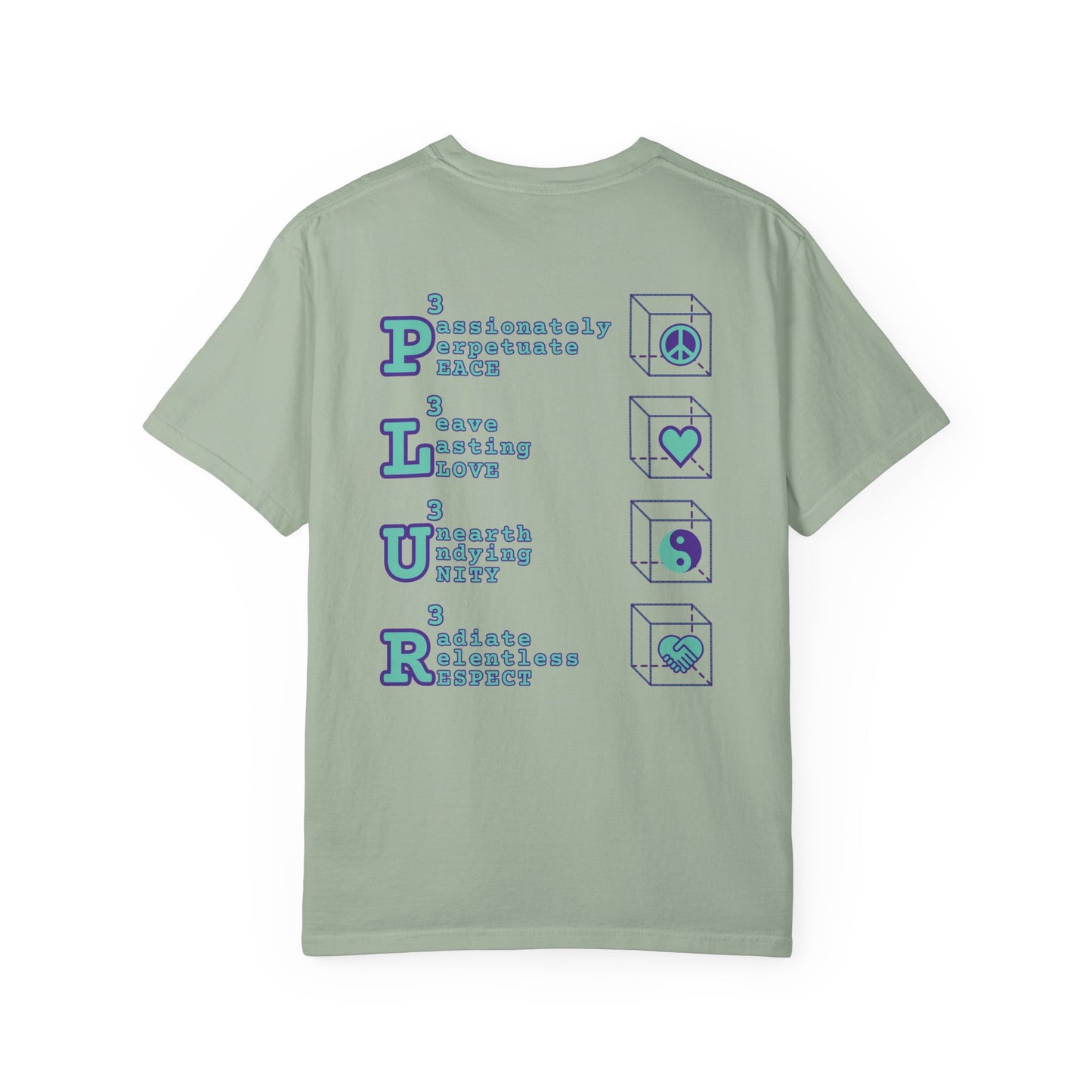 "PLUR Cubed" Tee