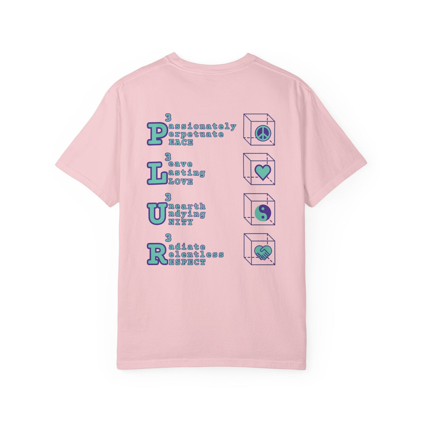 "PLUR Cubed" Tee