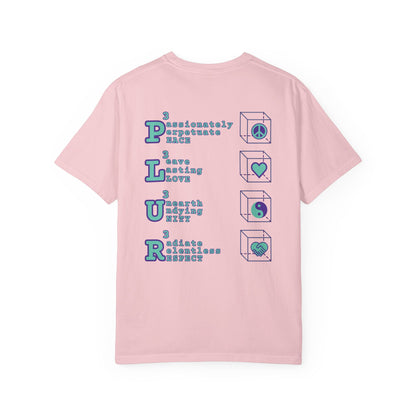"PLUR Cubed" Tee