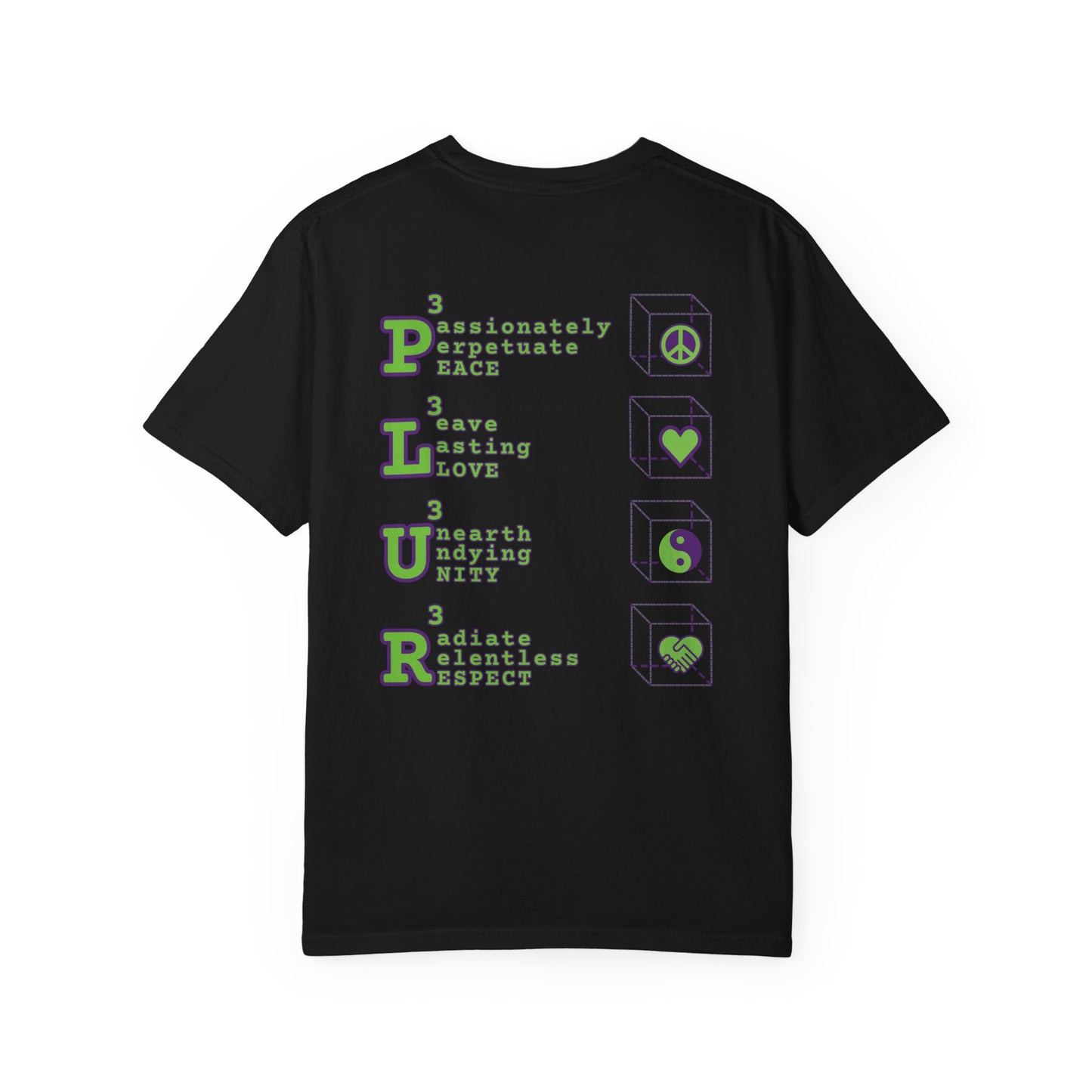 "PLUR Cubed" Tee