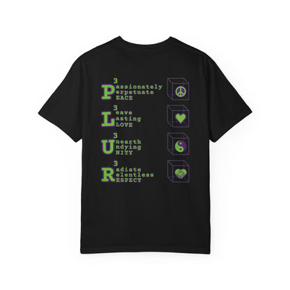 "PLUR Cubed" Tee