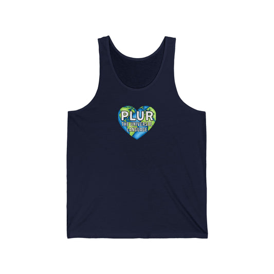 "Universal Language of PLUR" Tank
