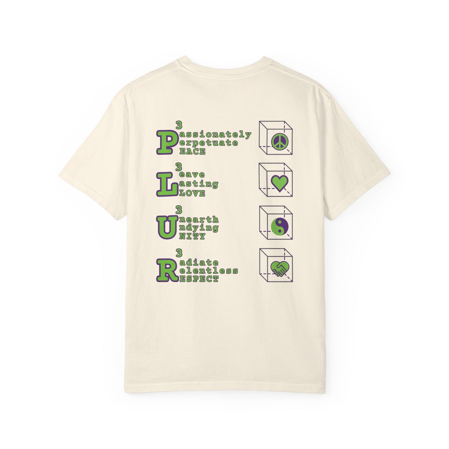 "PLUR Cubed" Tee