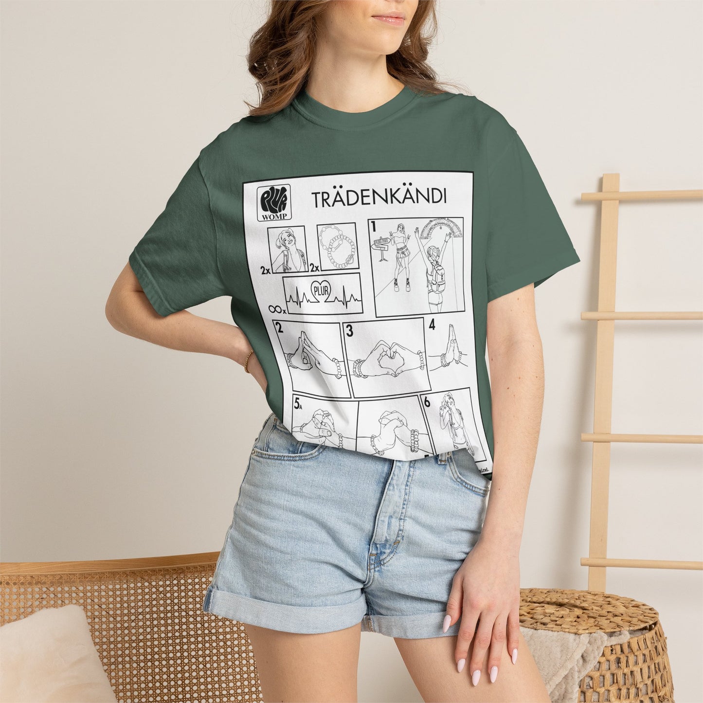 "PLUR Instructions" Tee