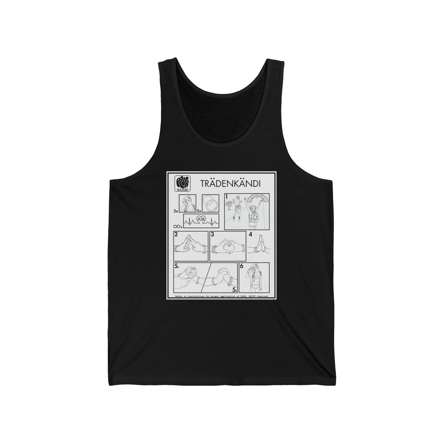 "PLUR Instructions" Tank